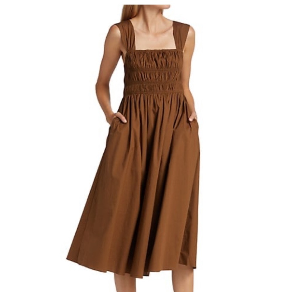 STAUD bodice dress